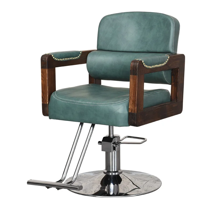 wholesale styling recliner antique barber chairs vintage hair salon furniture