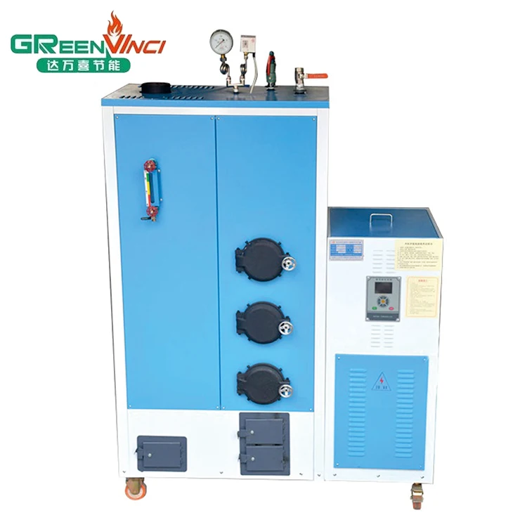 Greenvinci wholesale high efficient vertical wood fired 0.5 ton industrial laundry steam iron steam boiler for garment factory