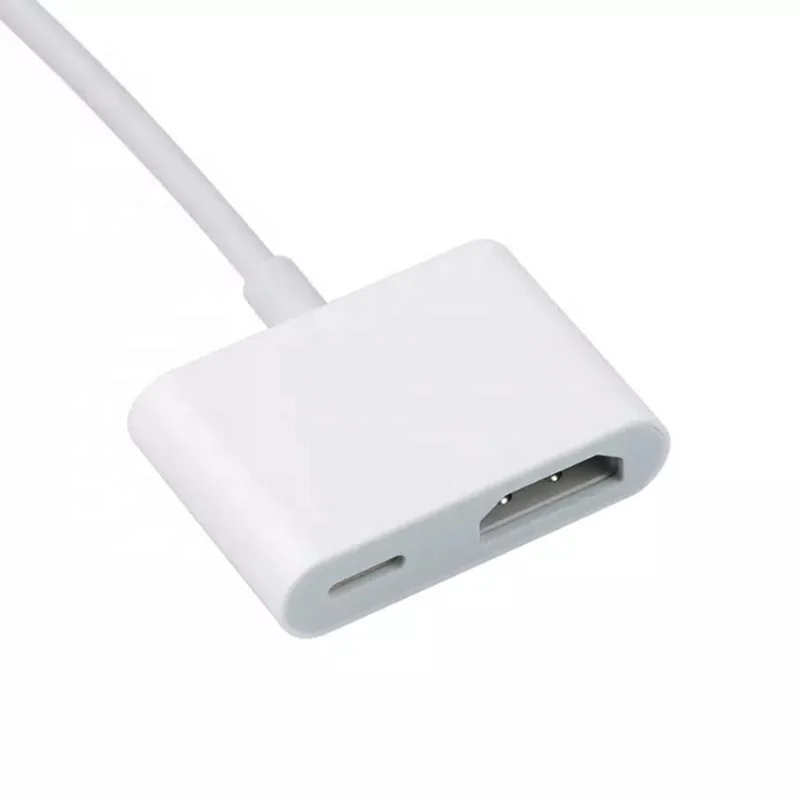 Оригинальный OEM 15 см 4K 1080P подсветка к HDMI PD Зарядка 2 в 1 адаптер кабель Цифровой AV адаптер