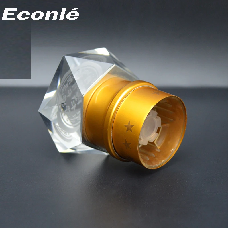 Glass Bartop Anodized Aluminum-plastic Guala Cap Screw Snap Lid with Antipilfer Ring tapon a presion para botella de licor