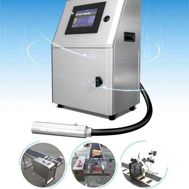 Automatic Industrial Inkjet Printer QR Code Printing Machine Batch Number Printing Machine