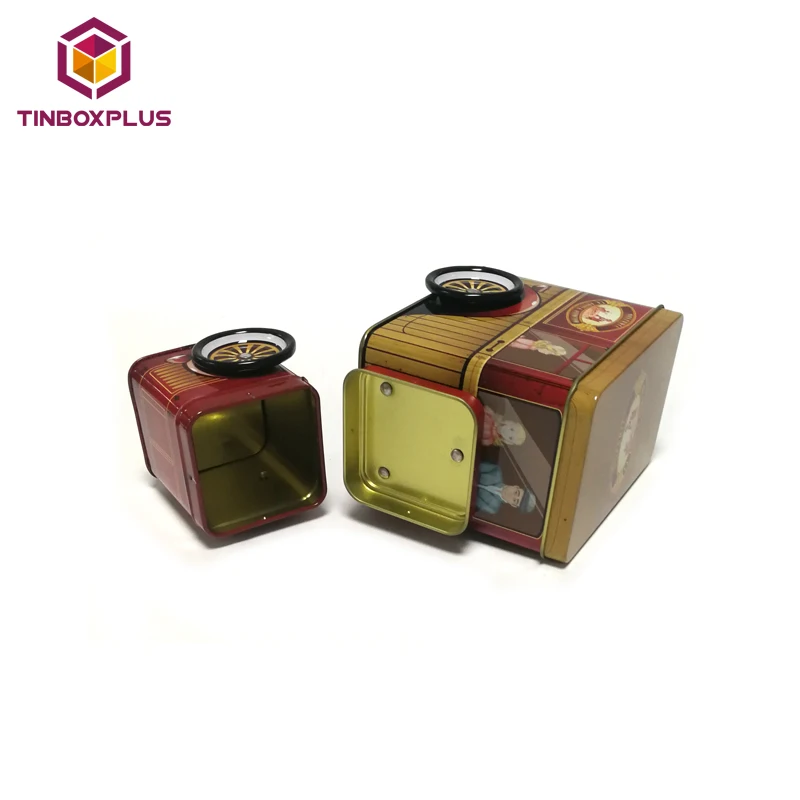 Brilliant Quality Retro Car Shape Tin Box Vintage Truck Shape Metal Tin