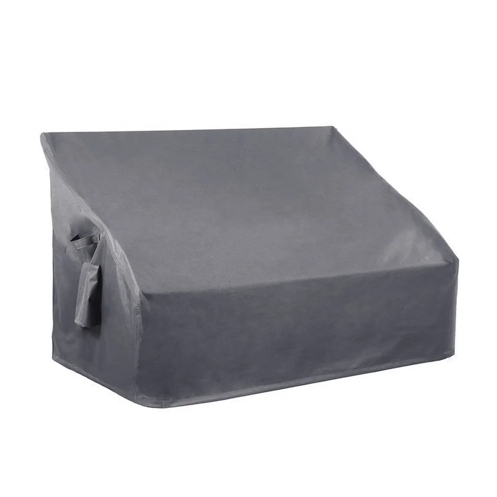 kly 600D polyester fabric Waterproof 2/3 love seater outdoor bench chair seat cover anti uv