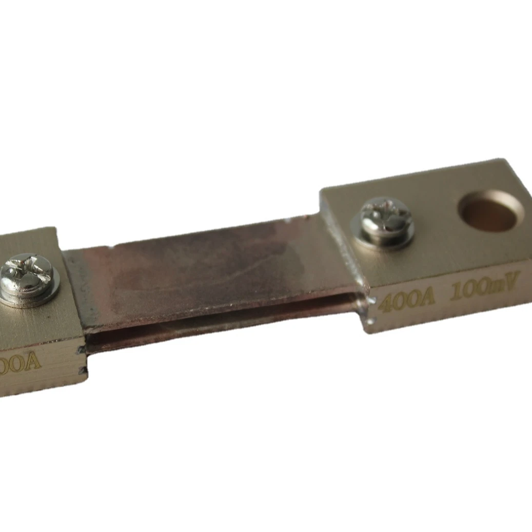 400/100mV Manganin Copper DC Shunt for Analog Ammeter