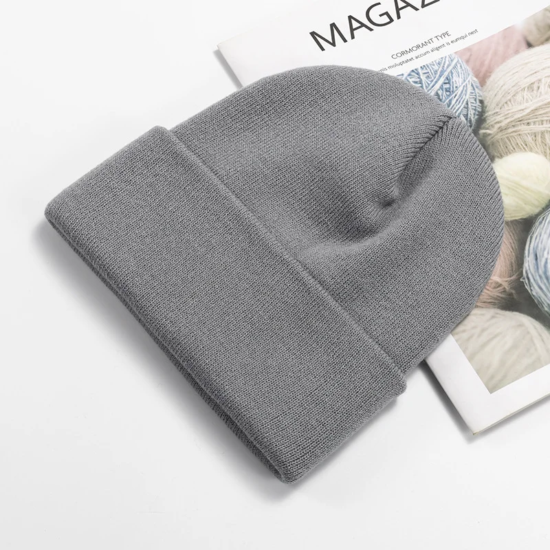 Woolen Beanie Animal Winter Fashion Warm Knitted Hat Beanies for Men Women Unisex  Fashion Accessories New Street hat Diy