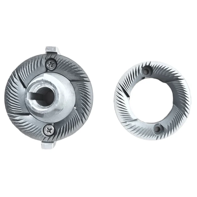 CNC Machined Titanium Parts Customized 40mm Flat Titanium Burr Coffee Machine Parts Supplier Precision Manufacturing