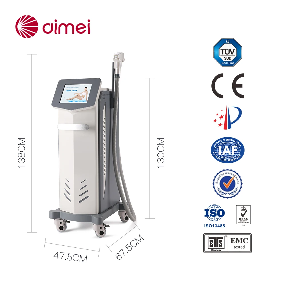 OEM ODM лазер Diodo 808 эпиляция определительный диодный лазер 755 808 1064 машина для удаления волос