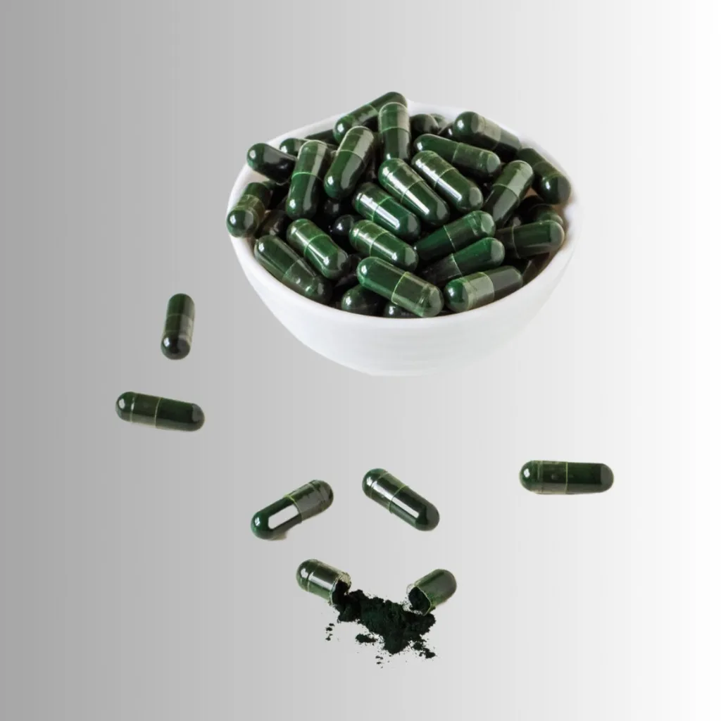 Novenzyme Supply OEM Private Label Sodium Copper Chlorophyll Capsules