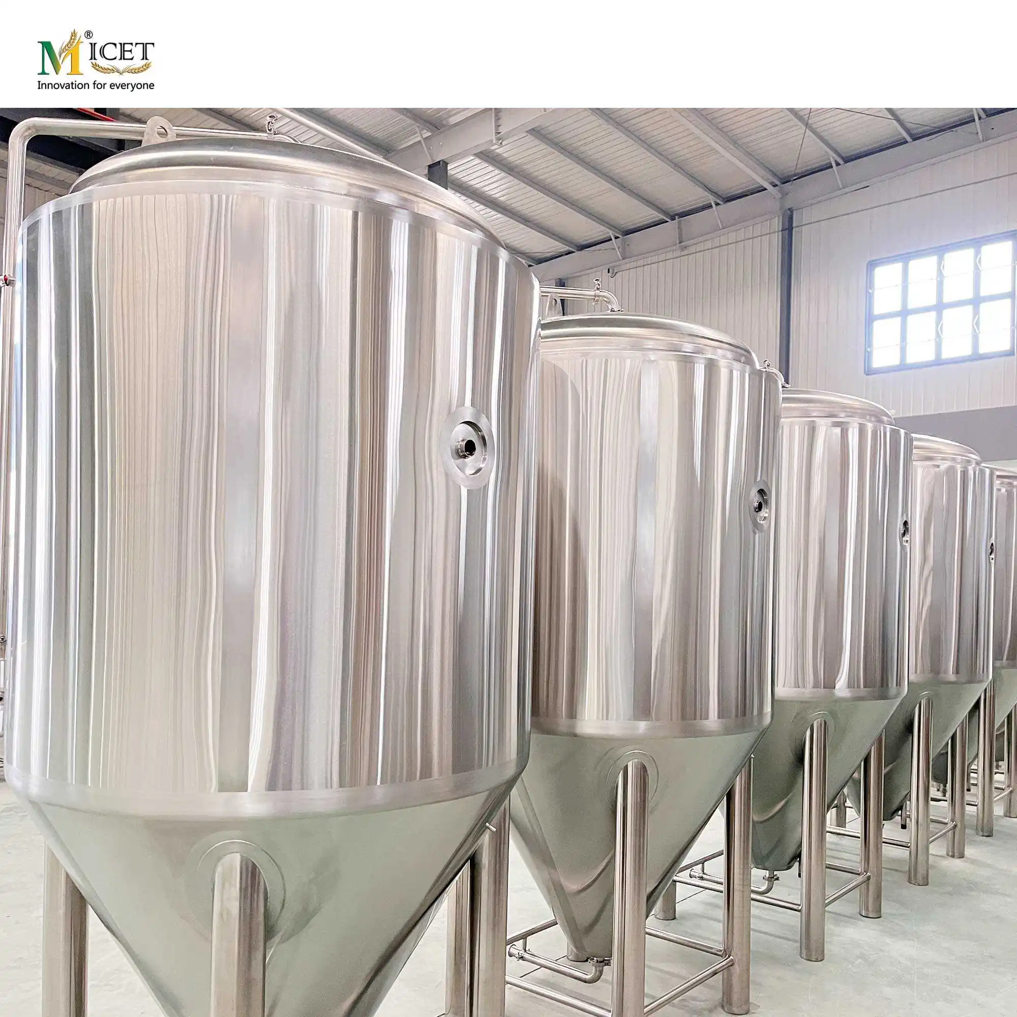 1000l stainless steel conical fermenter for commercial brewing brewery equipment