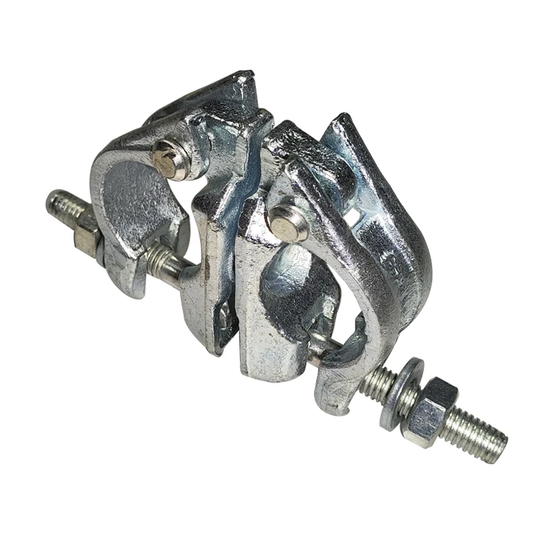 Light Weight Durable Scaffolding Parts Double Coupler Swivel Clamp Scaffold Accessories
