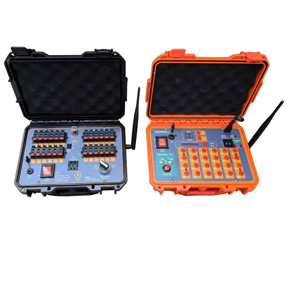 24 to 240 Cue remote control wire control fireworks firing system, Pyrotechnic ignition device, Fireworks firecracker