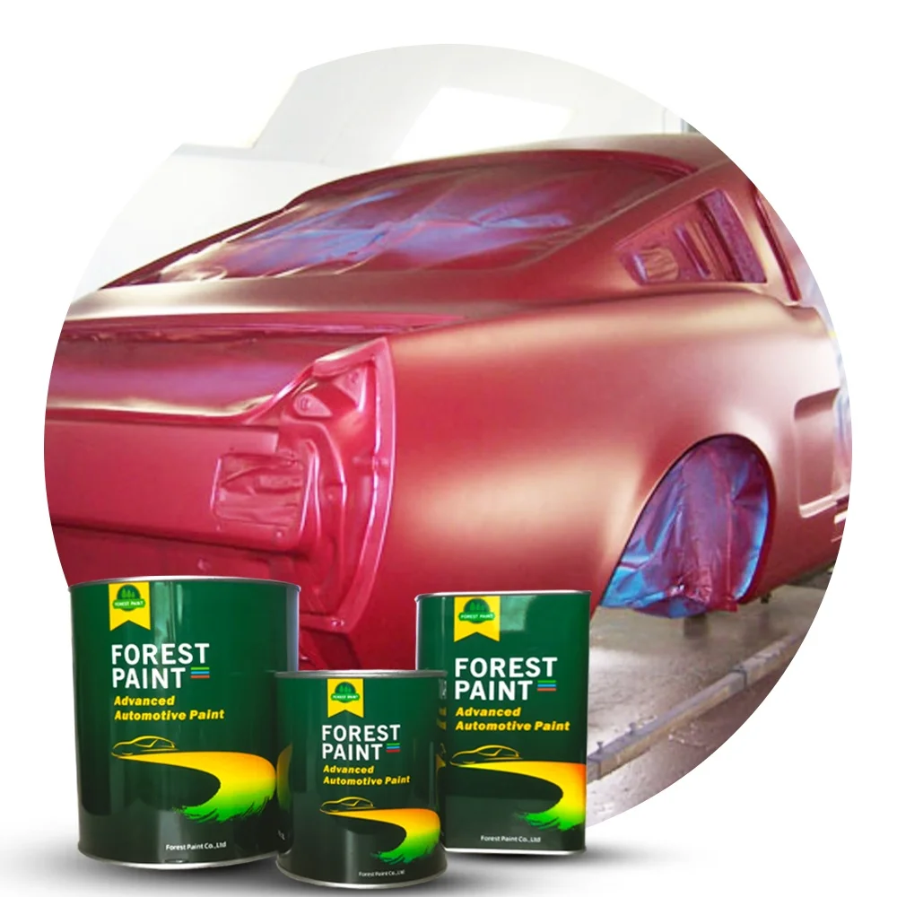 Китайский производитель поставка белого жемчуга акриловая краска 2 К для автомобиля и металлические цвета автомобильная автомобильный