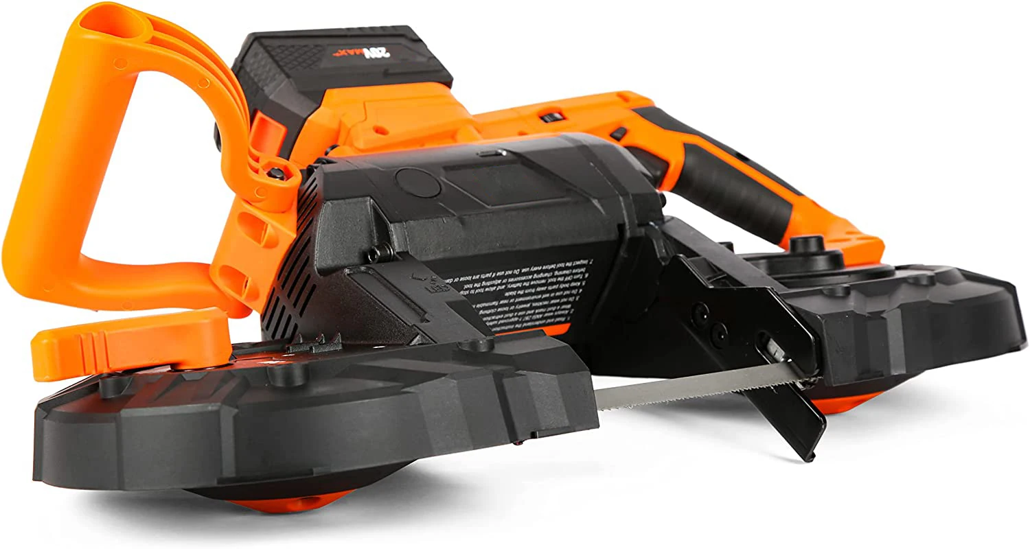 20V Max 5-Inch Best Variable Speed Cordless Portable Metal Cutting Portaband Band Saw For Sale