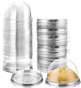 Mini Cupcake Box Muffin Dome Single Blister Cake Box for Wedding Birthday Cheese