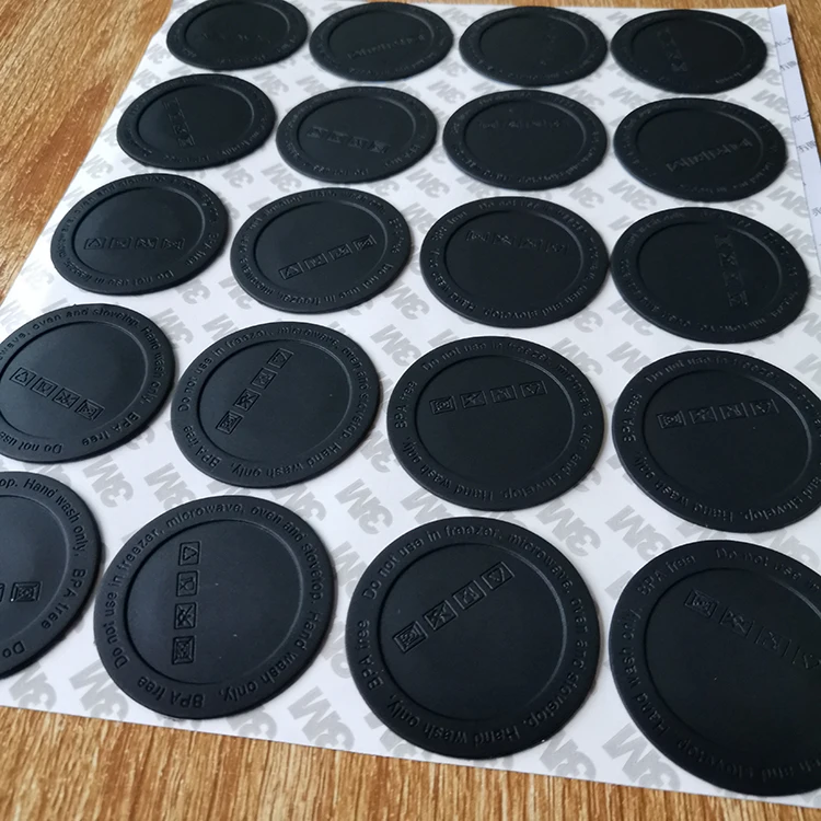 silicone bottom rubber bottom for sublimation blanks skinny straight tumblers 15 oz 20 oz 30 oz black rubber bottom