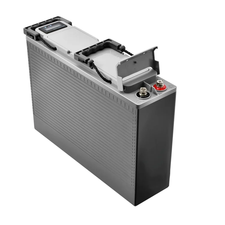 LiTech Front terminal Slim casing batteries 24V/25.6V 100Ah Series and parallel connect available LiFePo4 Lithium battery pack