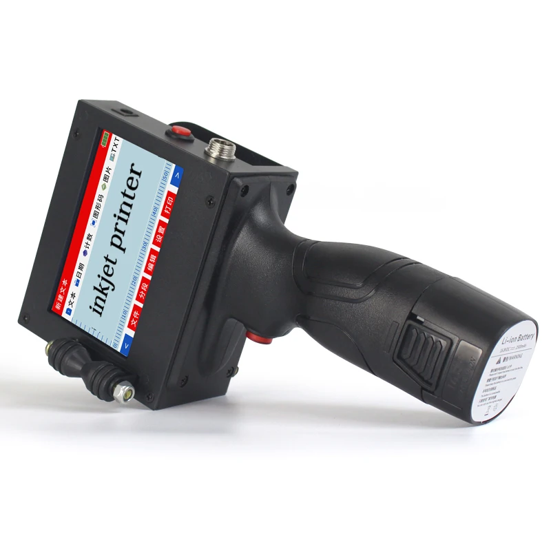 Automatic online barcode date stamp coding machine handjet portable printer for water pet bottle