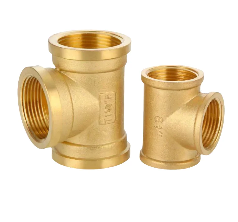 Water Pipe Copper Connector Water Brake Pipe Plumbing Brass Fittings