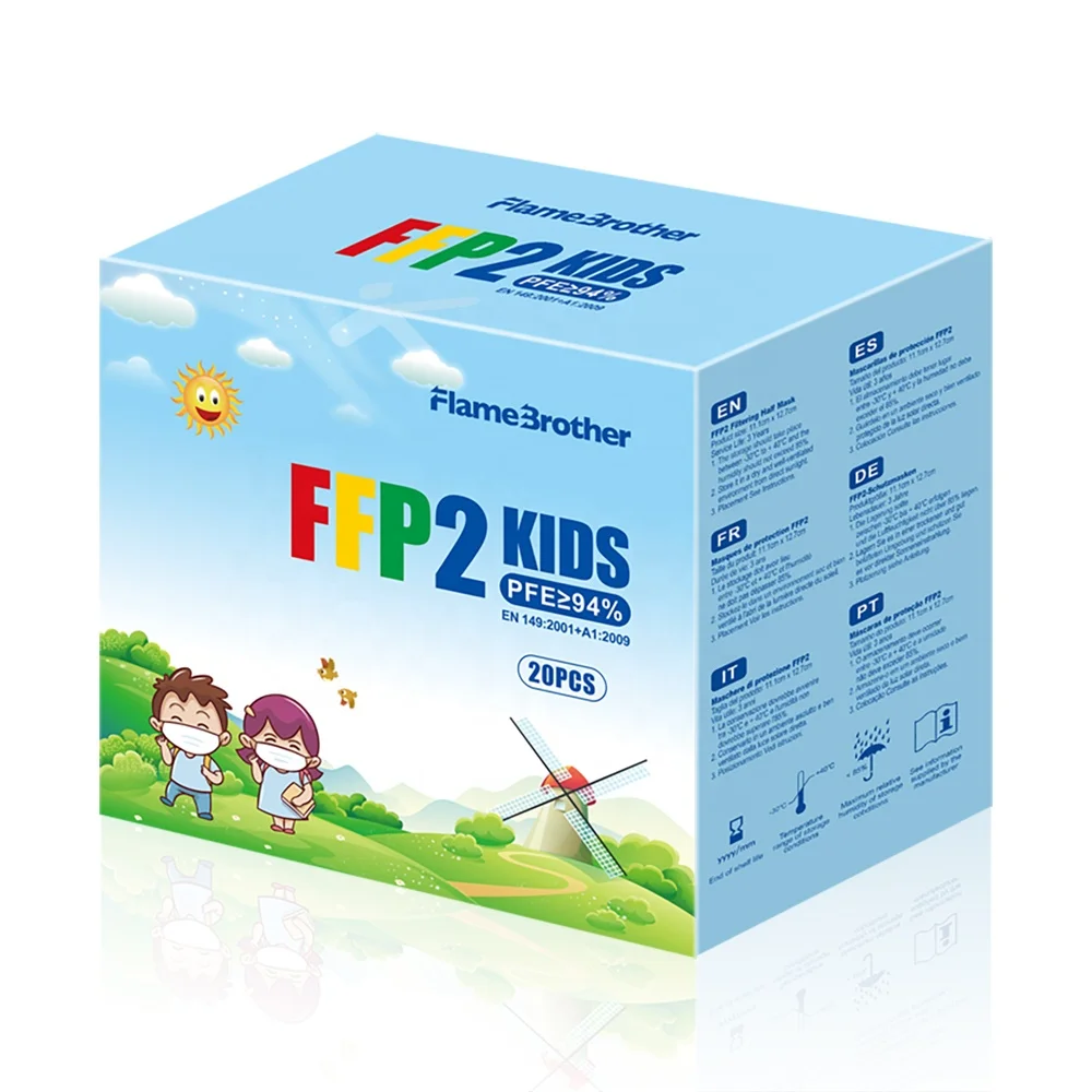 
 FFP2 маска для детей FFP2 CE EN 149 сертификат маска для лица детская маска FFP2 дети  