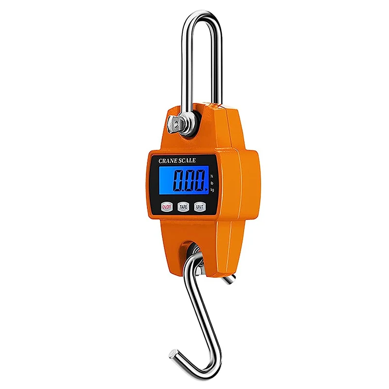 Changxie OEM Portable 300kg Digital Electronic Suitcase Scale Hanging Crane Weighting Hook Scales with LCD Display for Measuring