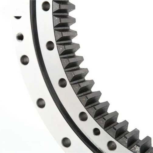 Forging Mining Excavator Slewing Ring Bearing With External Gear