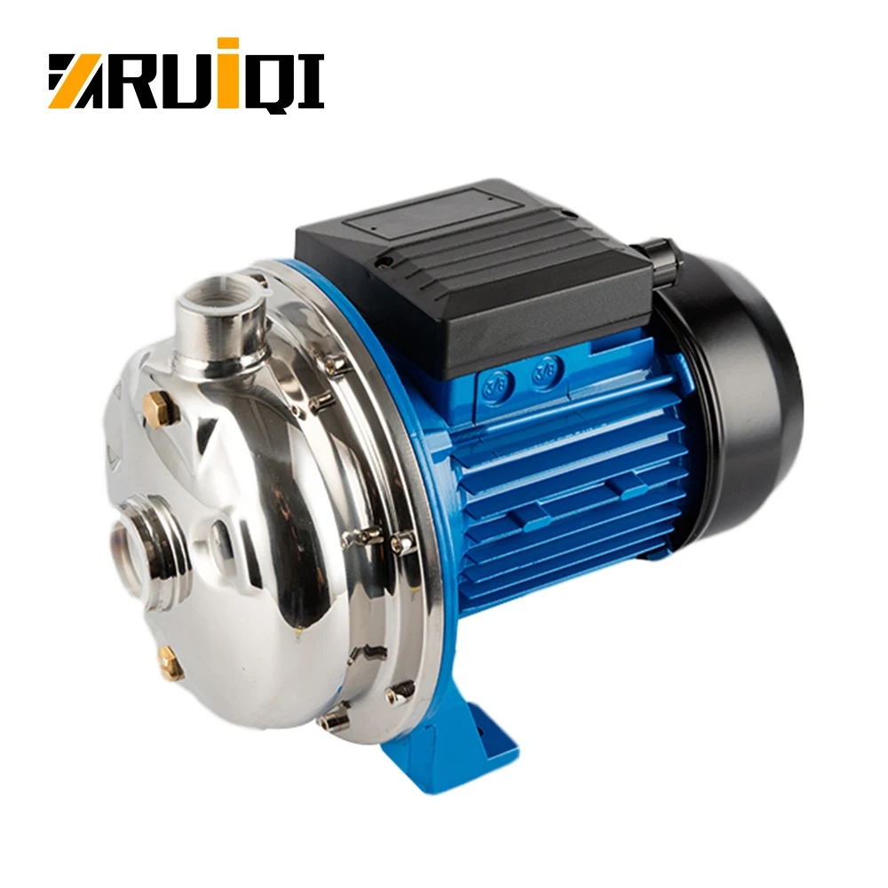 RUIQI 0.75kw / 1hp SCM-26ST Stainless Steel Agricultural  Electric  Centrifugal Water Pump Food processing pump  Bomba De Agua