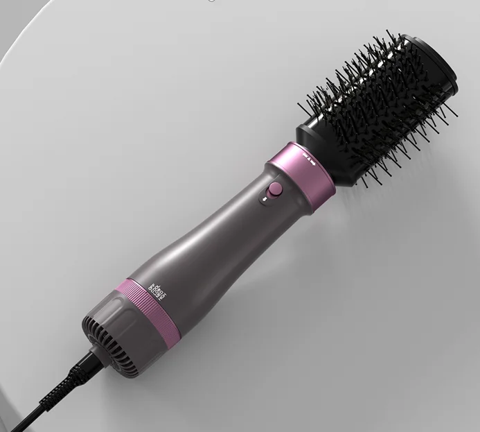 10 In I Multifunctional 1200W Dc Motor Professional Hot Air Styler Hair Curler Brush With Comb Head