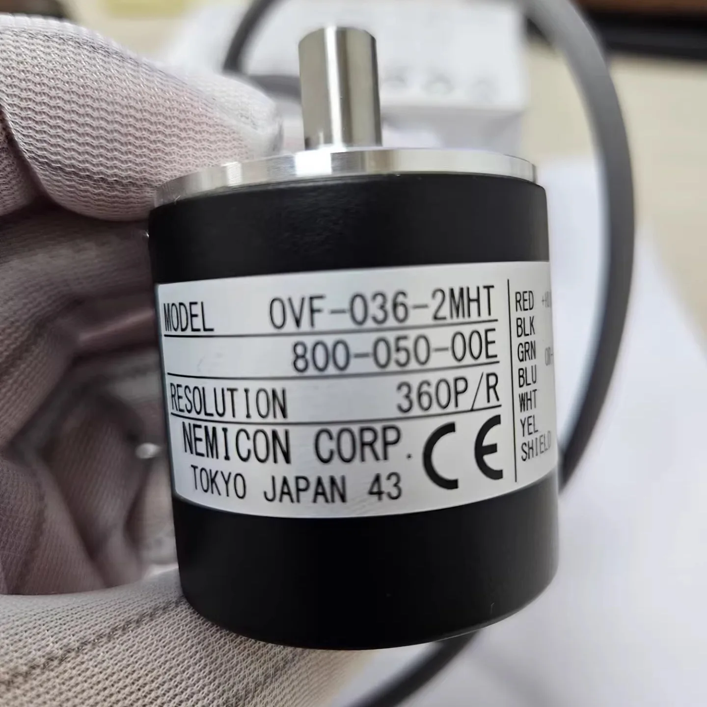 Nemicon Original Import OVF-036-2MHT-800-050-00E Rotary Encoder for Industrial Automation etc.