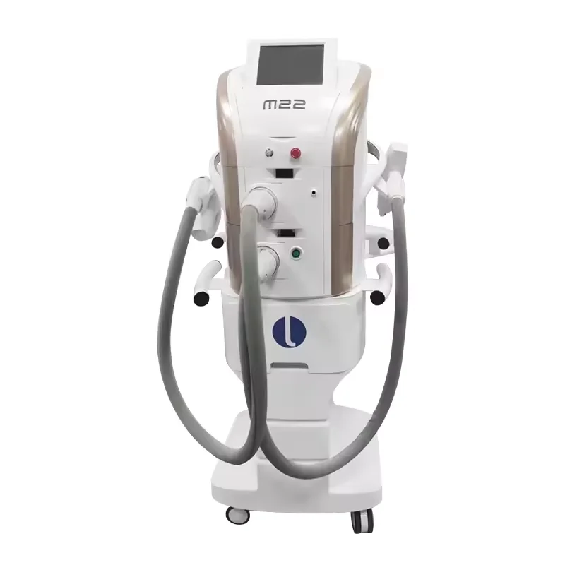 M22 Portable 2 In 1 Hair Removal +nd Yag Laser Skin Beauty EquipmentOpt Ipl Laser Beauty Machine