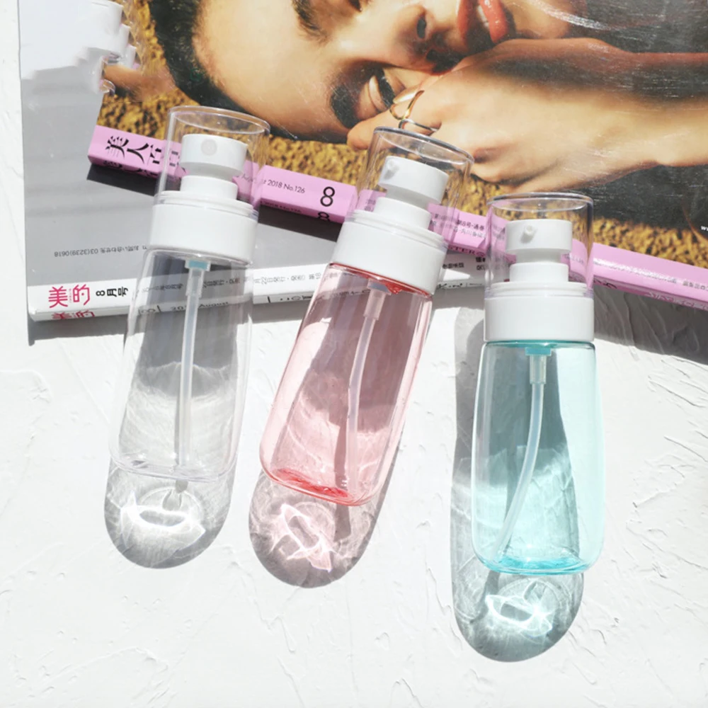 30 ml 100 ml Pink whiteTransparent Spray Bottle 60 ml Cosmetics Oil Cream Bump Bottles  Mist Spray Bottles