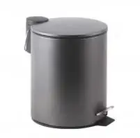 Golden big trash bin round design rectangular trash can for bathroom stainless steel pedal bin with big pedal