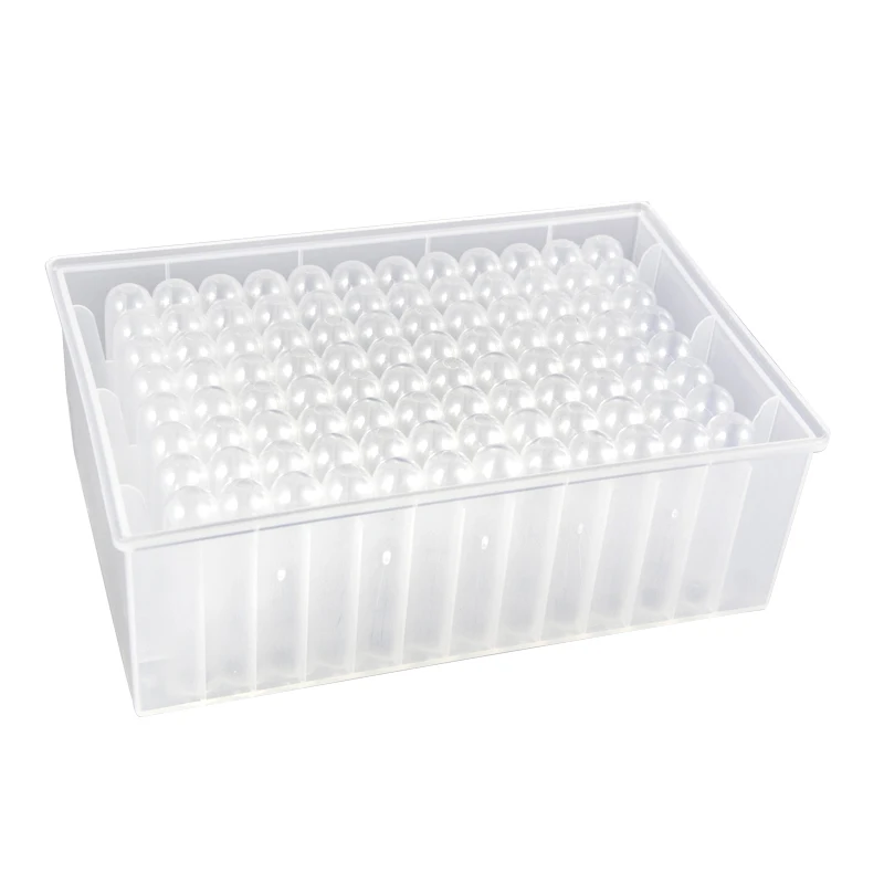 Factory Wholesale Culture Plate Laboratory Plasticware 0.1ml 0.2ml Clear Culture Plate