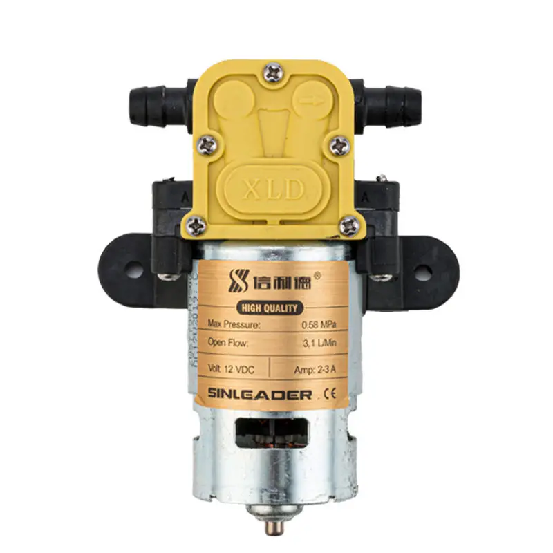 Sinleader 12v Pump Sprayer Water Electric Plastic Diaphragm Pesticides Sprayer Pump