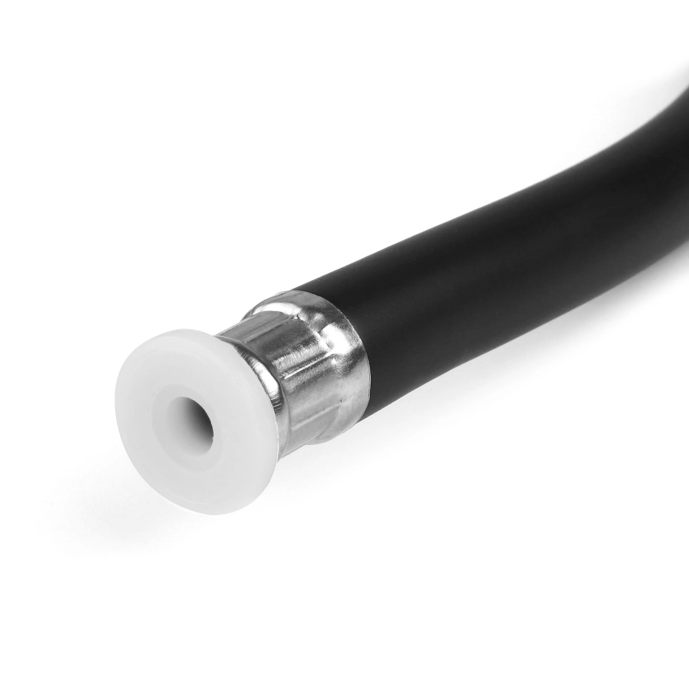 1.5m High Quality Matt Black Plumbing PVC Flexible Shower Hose for Hand Shower and Bidet Sprayer