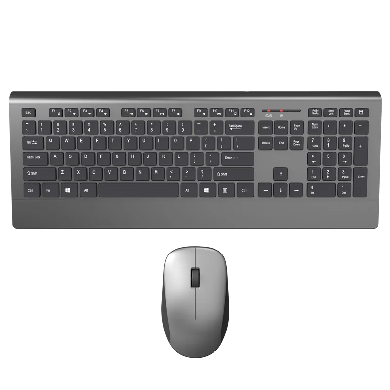 2.4GHz Rechargeable Wireless Mouse and Keyboard Computer PC Laptop korean wireless keyboard