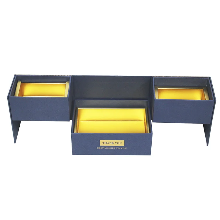 New Design Luxury Handmade Wedding Favour Lid and Base Cardboard Candy Packaging Gift Boxes for Anniversary Present