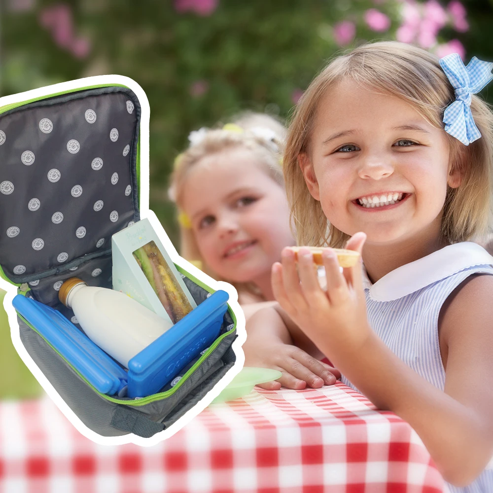 Top Selling Custom Reusable Wholesale OEM Plastic Ice Pack Ice Blocks Freezer Block Box Ice Brick Cool Pack