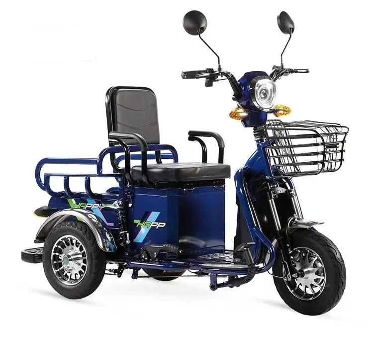 Cheap and Hot Sale Big 3 Wheel Adult Electro Motorcycle Electric Tricycle for Passenger and Cargo