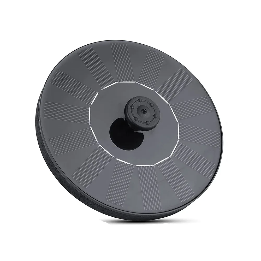 Upgraded Garden Pump Birdbath solar fountain for shrimp pond