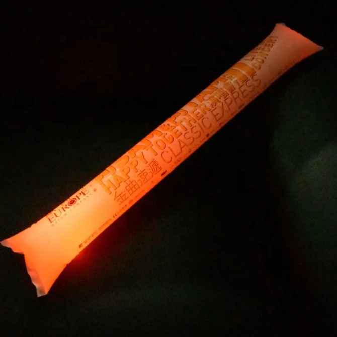 
Stock PE Inflatable Balloon Cheering Make Bang Stick 