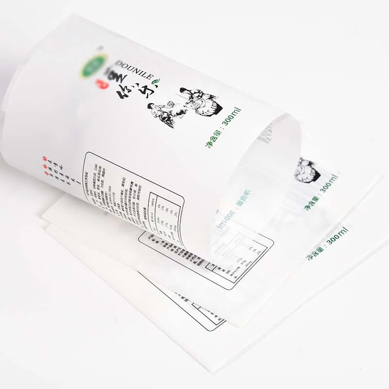 Custom Shrink Sleeves Label Shrink Wrap Label For Beverage Juice Bottle Water Plastic Bottle PVC Film Shrink Sleeves Label