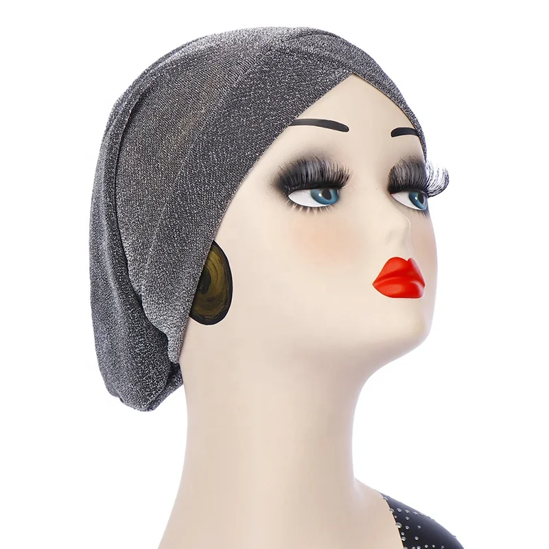 
Head Turban Solid Forehead Cross India Hat Cheap Stylish Chemo Turban For Women 