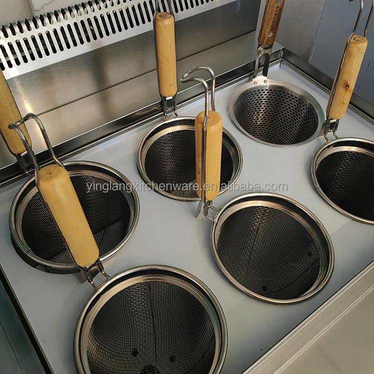 Restaurants Cooking Water Instant Noodles Making Full Hot Hob Cooker Fresh Boiling Gas Noodle Machine