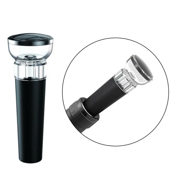 Рекламный дешевый вакуумный насос для вина многоразовая пластиковая Силиконовая пробка бутылки бара