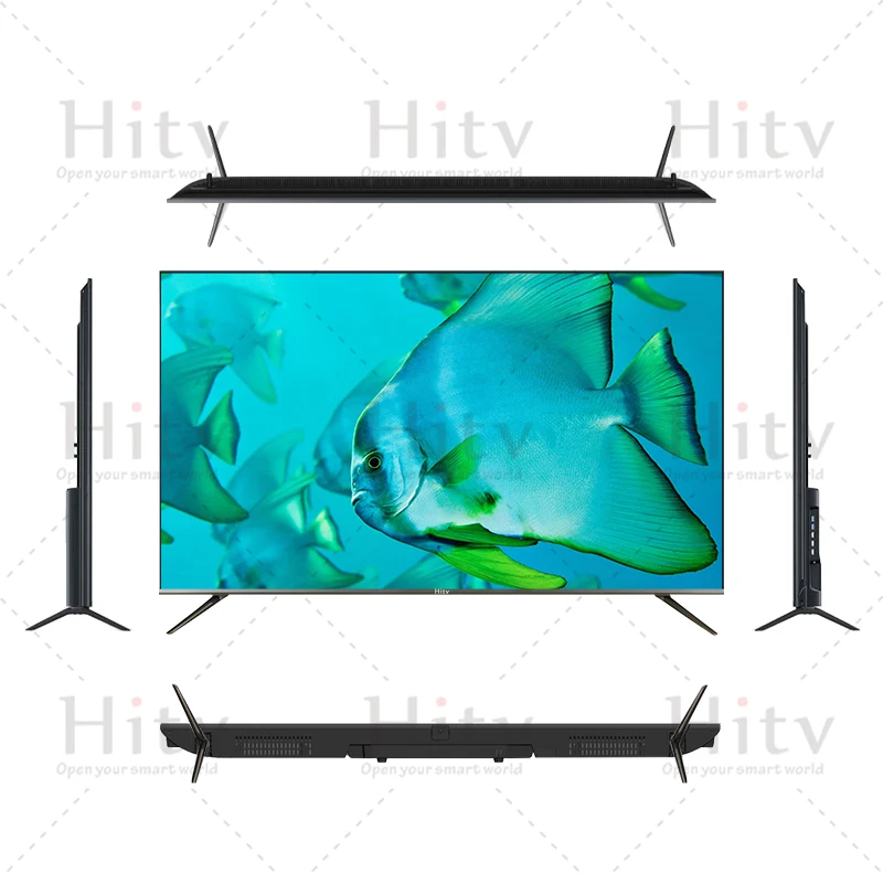 Cheap 40 Inch Borderless Full Screen 4K LED Tv Television 43 Inch Smart Tv