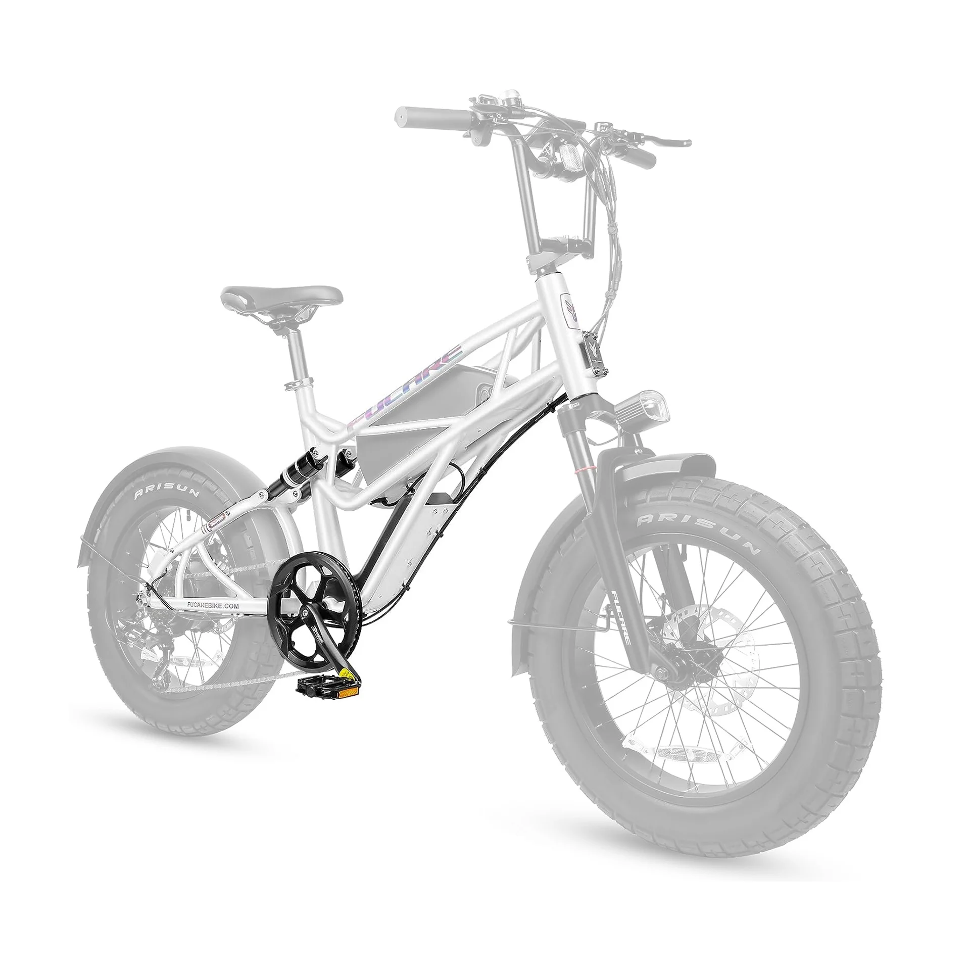 Fucare Scorpio Grey 20-дюймовая 6061 из алюминиевого сплава 190 мм оправа для электрического велосипеда с емкостью загрузки 400 фунтов
