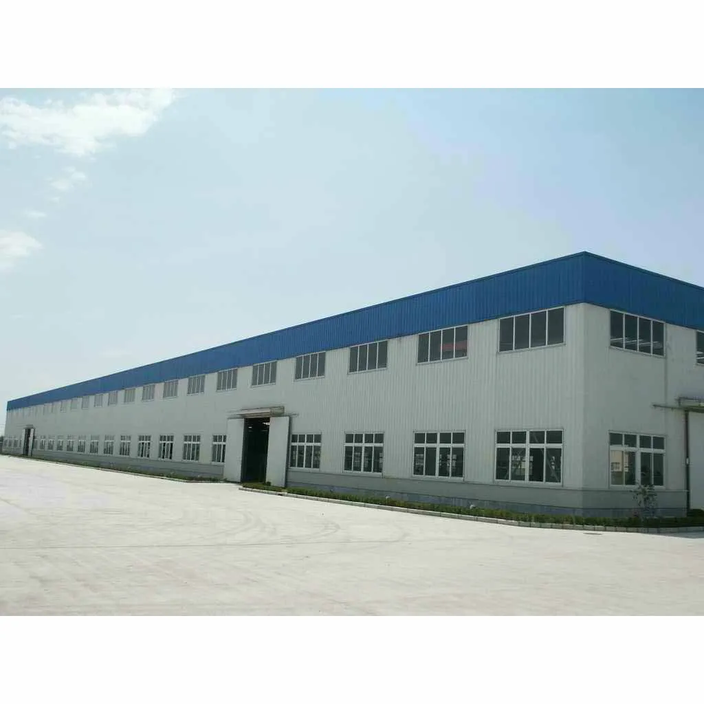 Low cost warehouse with roof space frame structure steel garage building