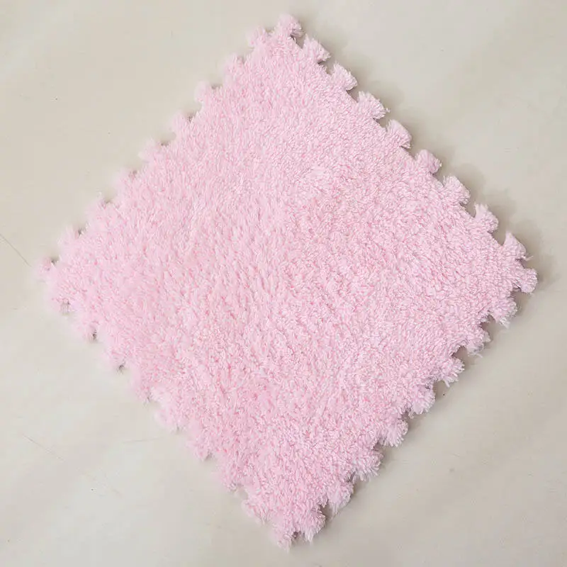 Free splicing flooring 30*30cm washable thick plush carpets and rugs living room foam eva puzzle mat