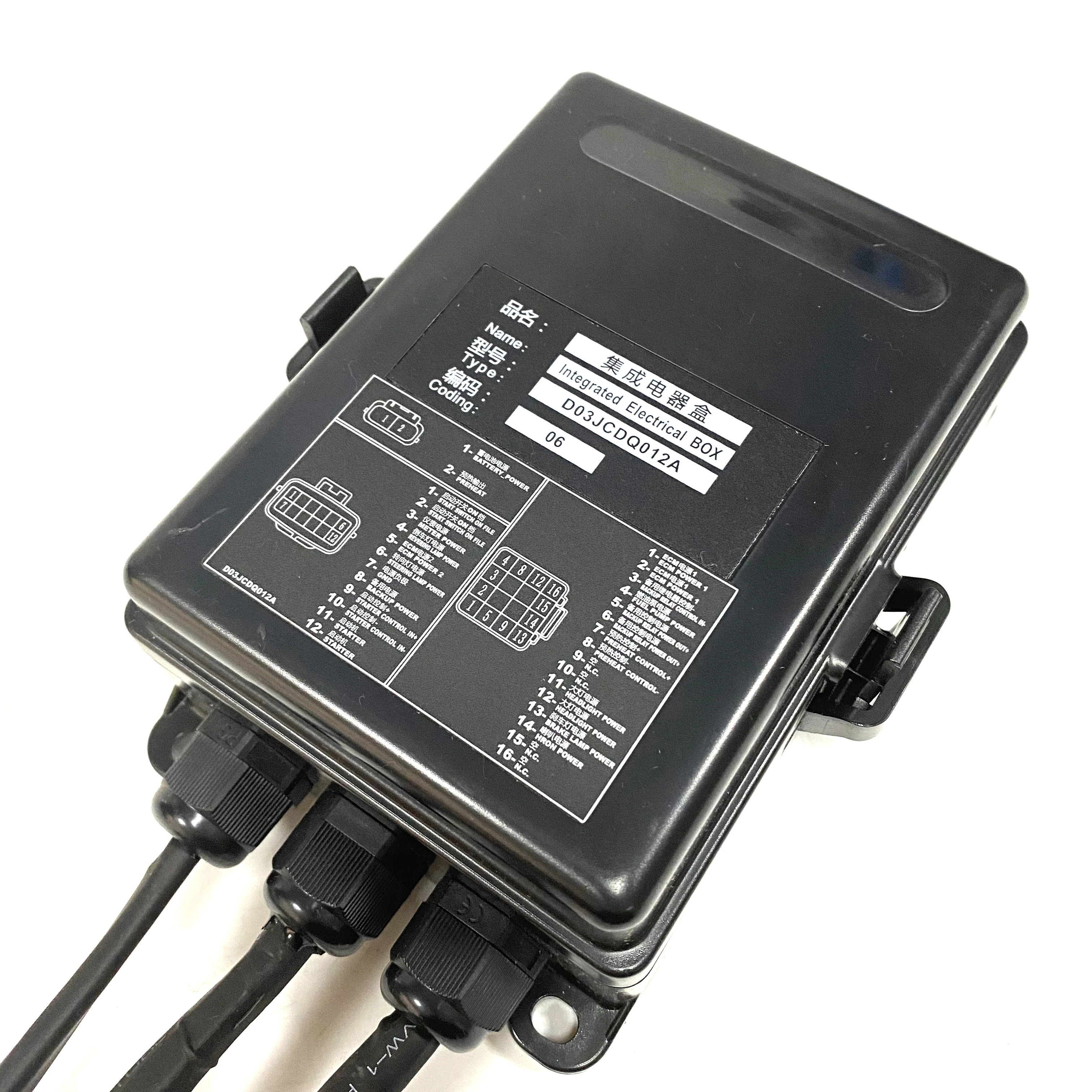 
Forklift Spare Parts Electric Control Box D03JCDQ012A 