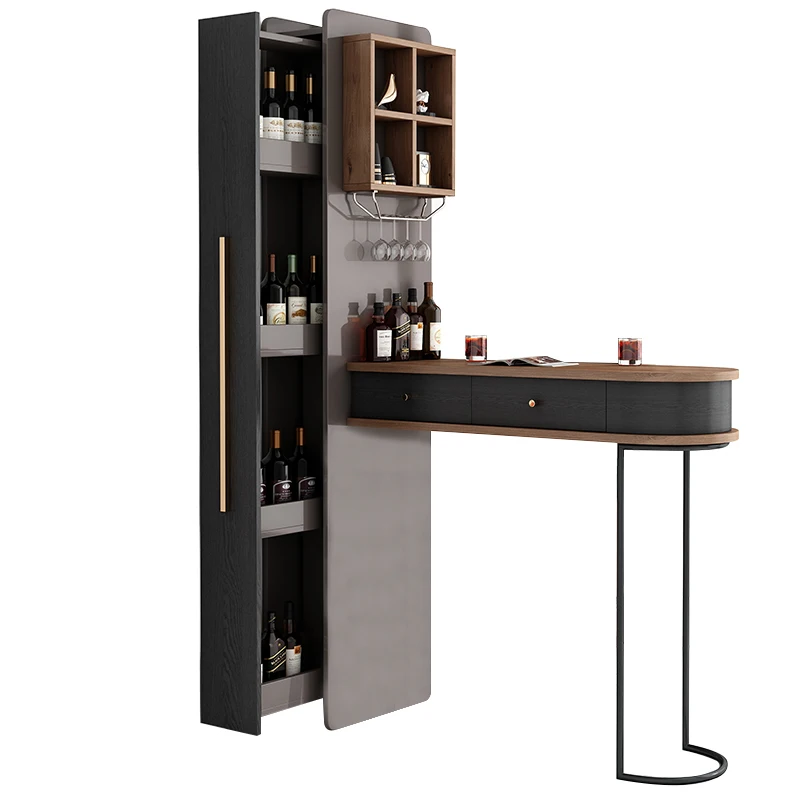 Modern minimalist multifunctional bar counter creative INS room cabinet Nordic living room partition storage porch cabinet